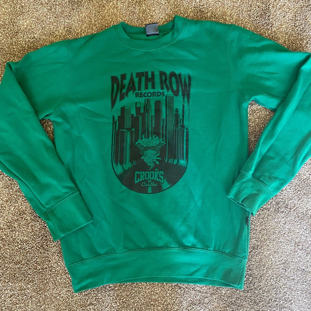 Death Row Records Sweater Green